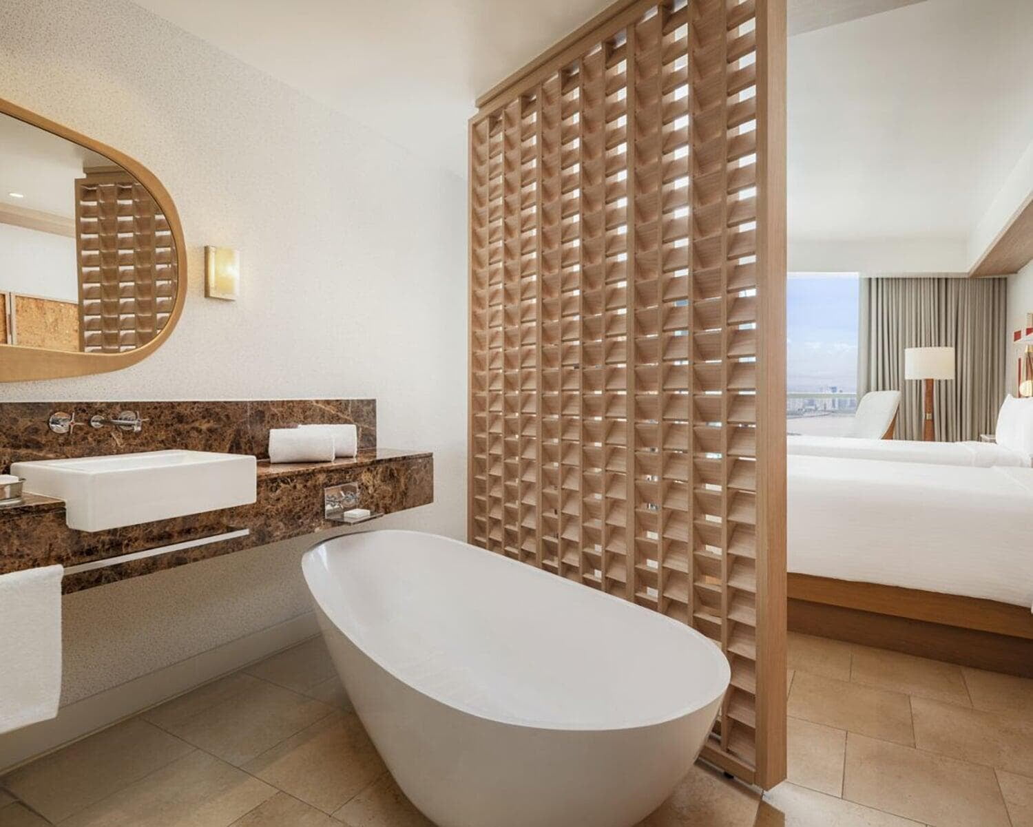 JW Marriott Luxury Hotel Room Interior