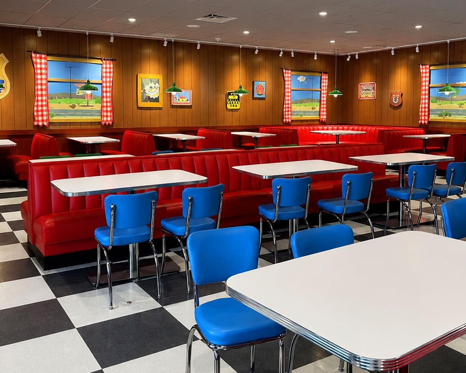 Peppa Pig Theme Park Restaurant Interior