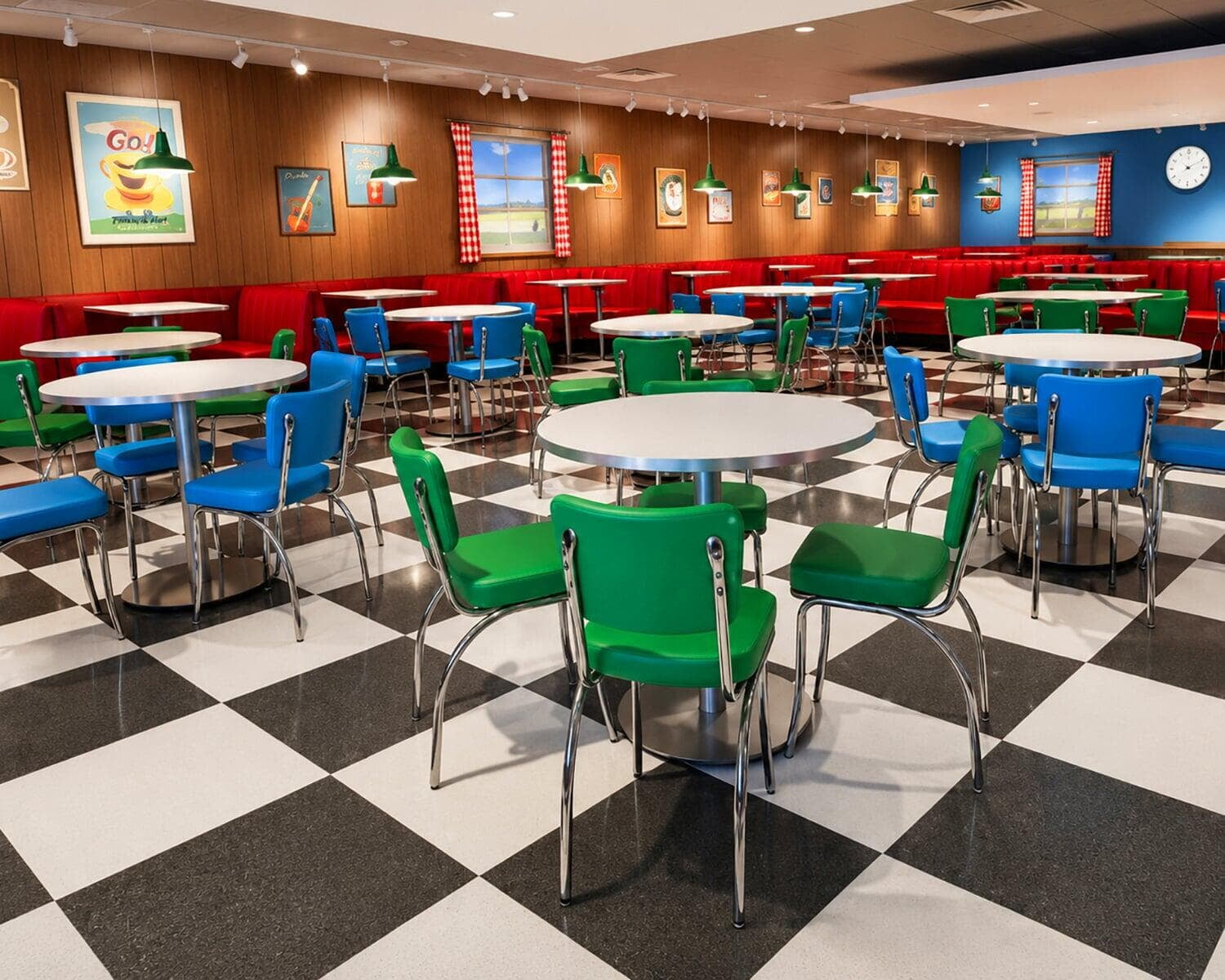 Peppa Pig Theme Park Restaurant Interior