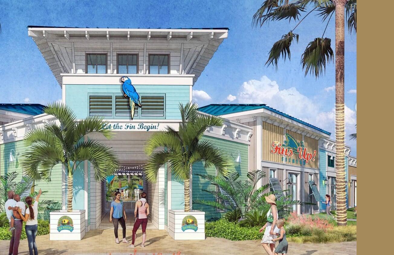 Margaritaville Hotel Exterior