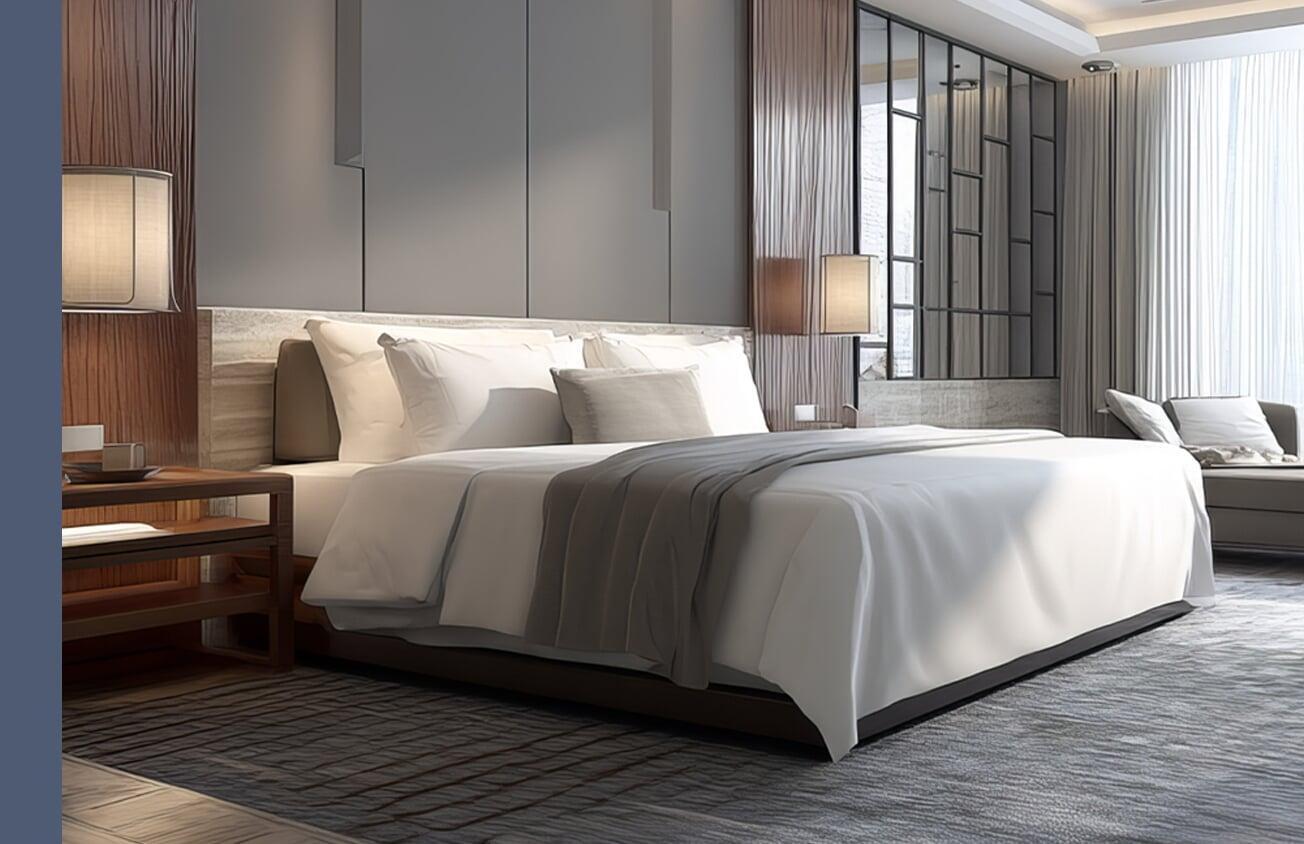 Hotel Room with FF&E Furnishings