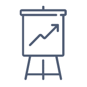 Line Art Icon: Measured results and performance outcomes