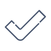 Line Art Icon: Reliable on-time delivery