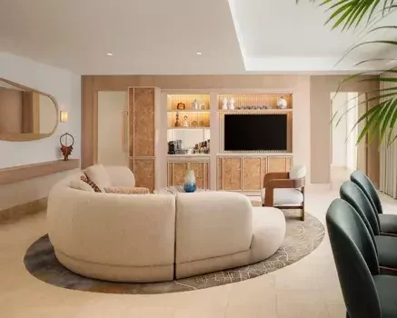Interior de habitación de lujo de JW Marriott