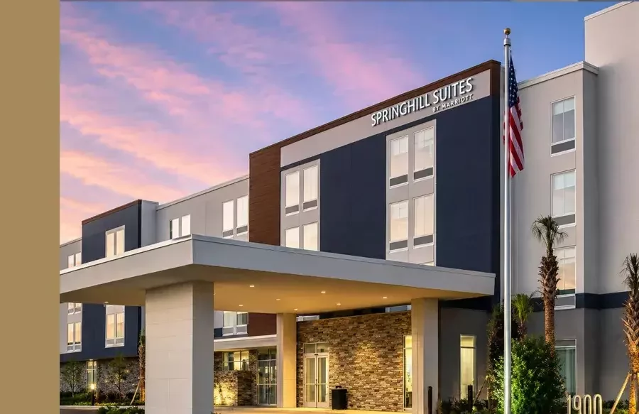 Exterior del hotel SpringHill Suites by Marriott en Melbourne, Florida