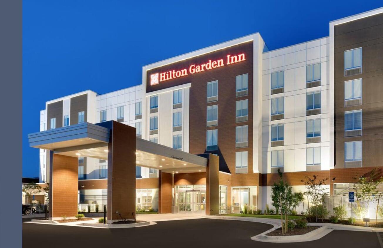 PK Spaces Project Photo of Building Exterior: Hilton Garden Inn