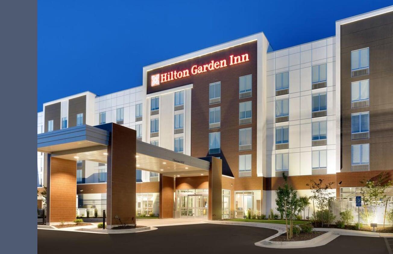 PK Spaces Project Photo of Building Exterior: Hilton Garden Inn