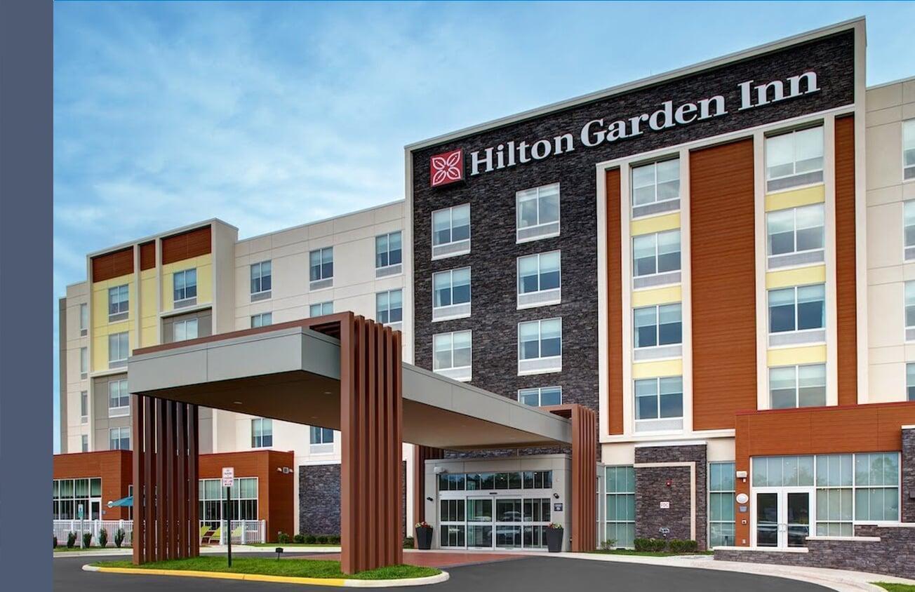 PK Spaces Project Photo of Building Exterior: Hilton Garden Inn